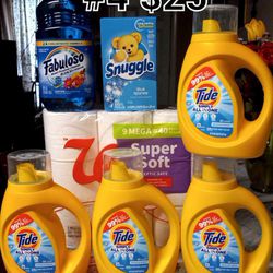 Simply Tide Package Detergent