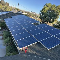 Solar Panel And Window Cleaner