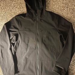 Lululemon zip up jacket black
