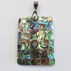Pendant Mosaic Abalone 