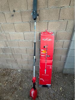 M18 FUEL  18v in 10 in. Brushless cordless battery powered pole saw with QUIK-lok(tool only)