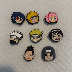 Naruto Croc Charms