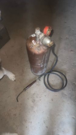 35 CF Acetylene Welding Tank