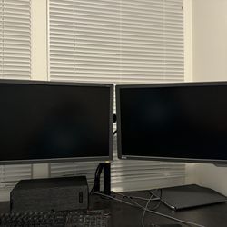 24” BENQ Computer monitors (pair)