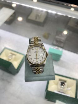 Rolex Oyster Perpetual Stainless & 18k