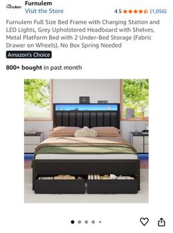 Full bed frame