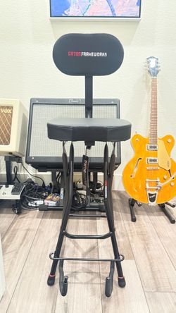 Gator Frameworks Musician Guitar Player Stool BRAND NEW TAGS
