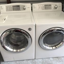 Lg Washer And Dryer Set Electric 