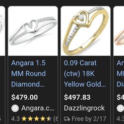 Vintage White Gold Diamond Promise Ring 