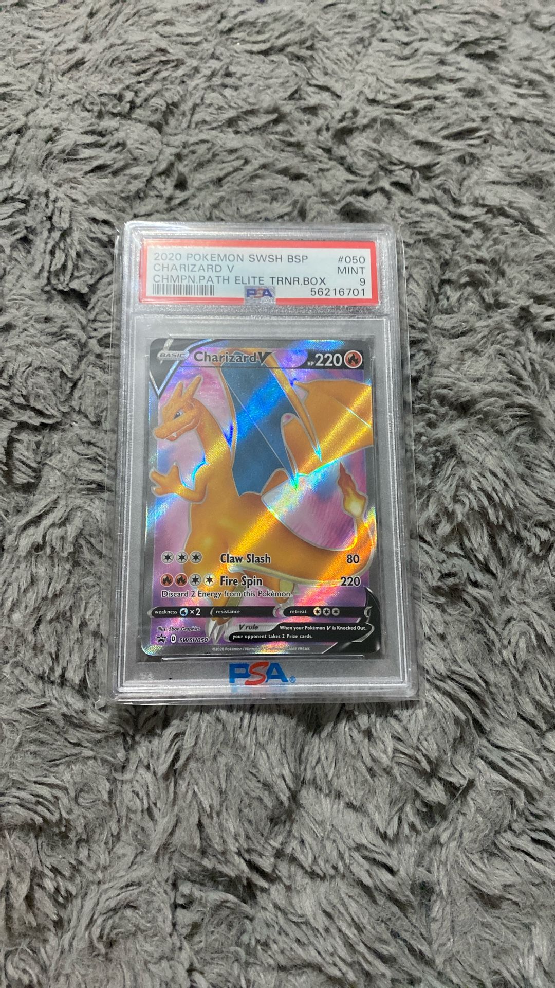 PSA 9 Charizard V