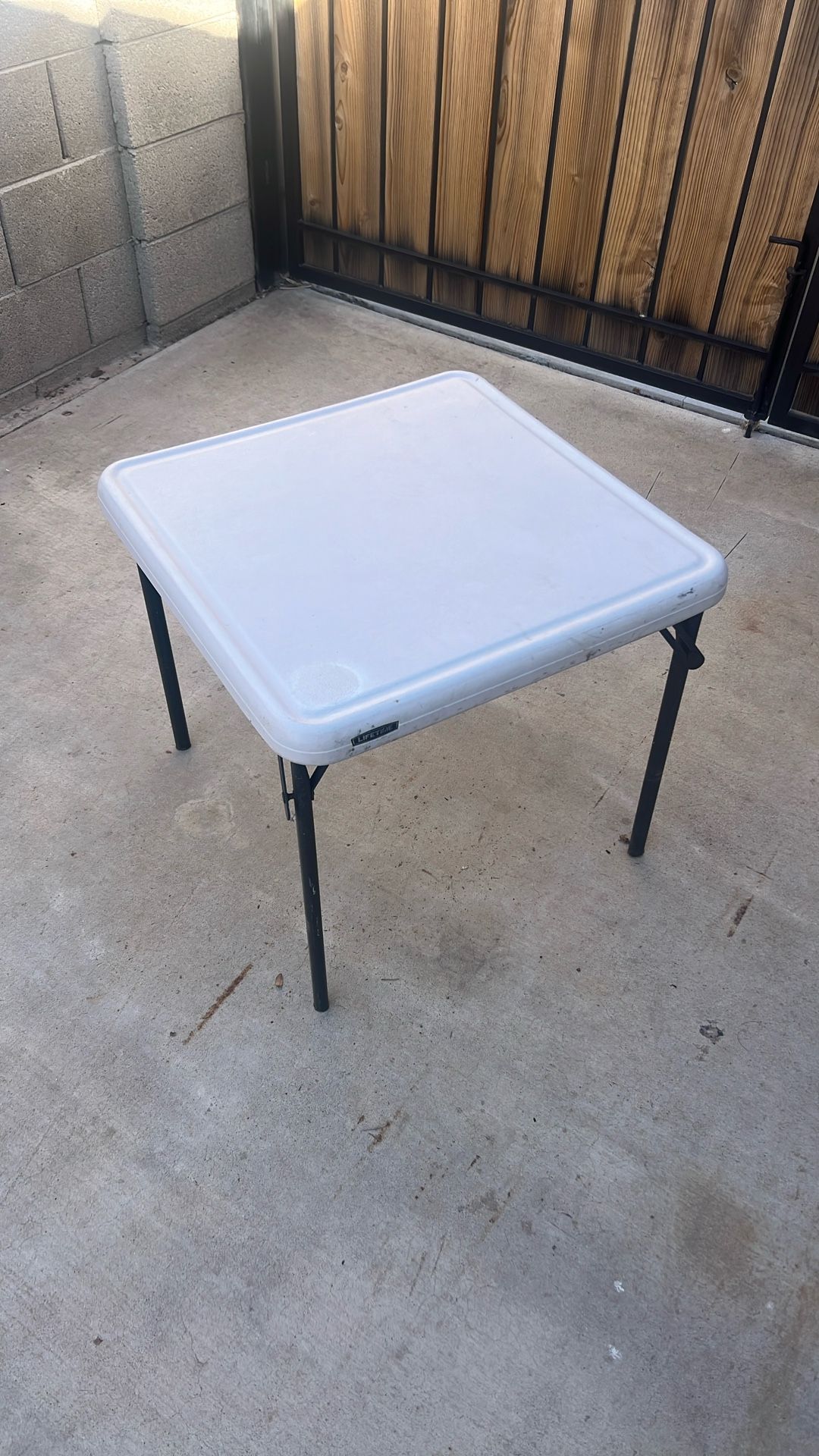 Kid size card table