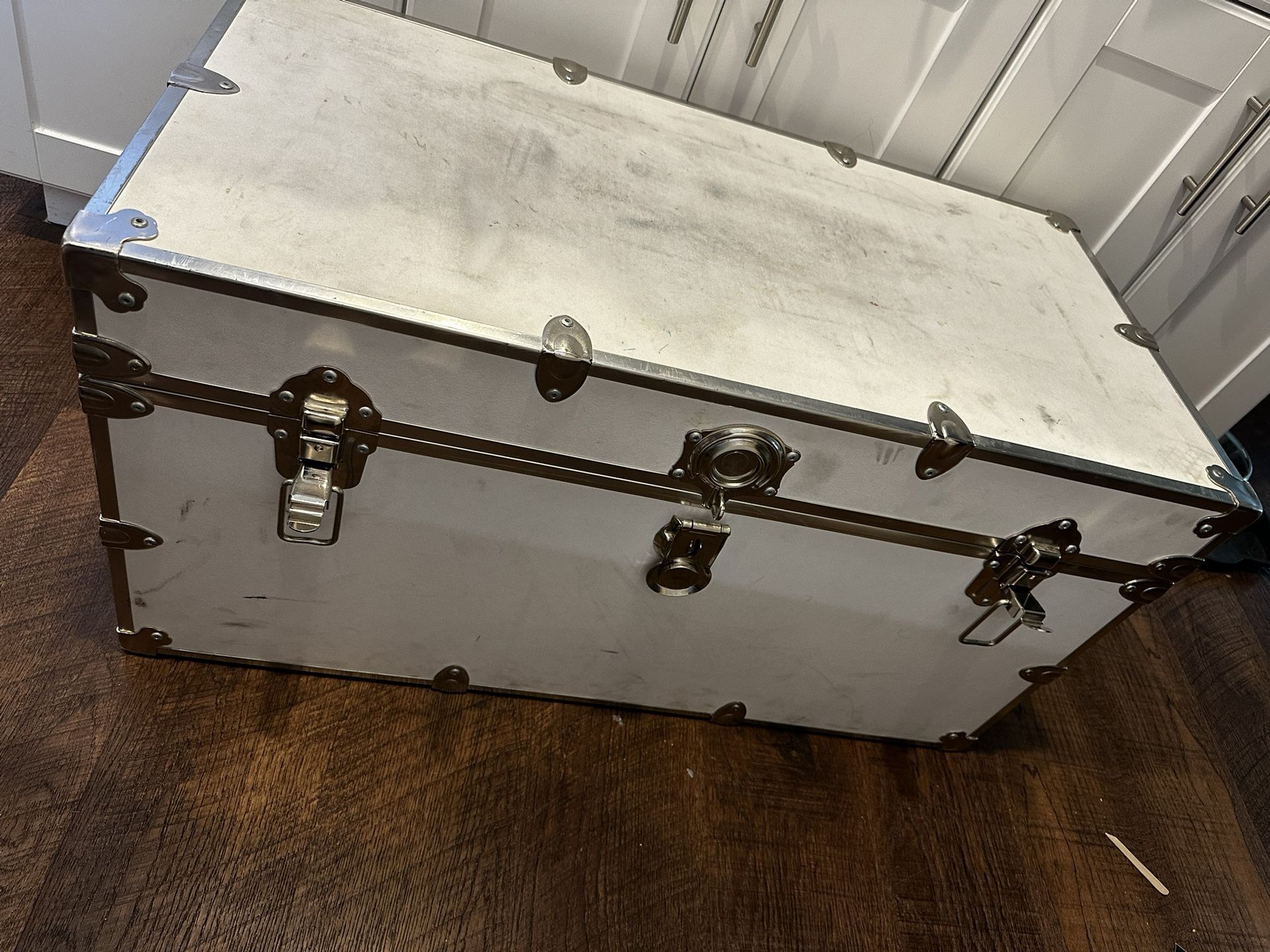 Old School Storage Trunk Chest