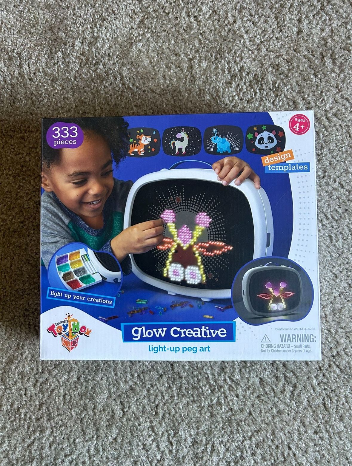 Light up - peg Art