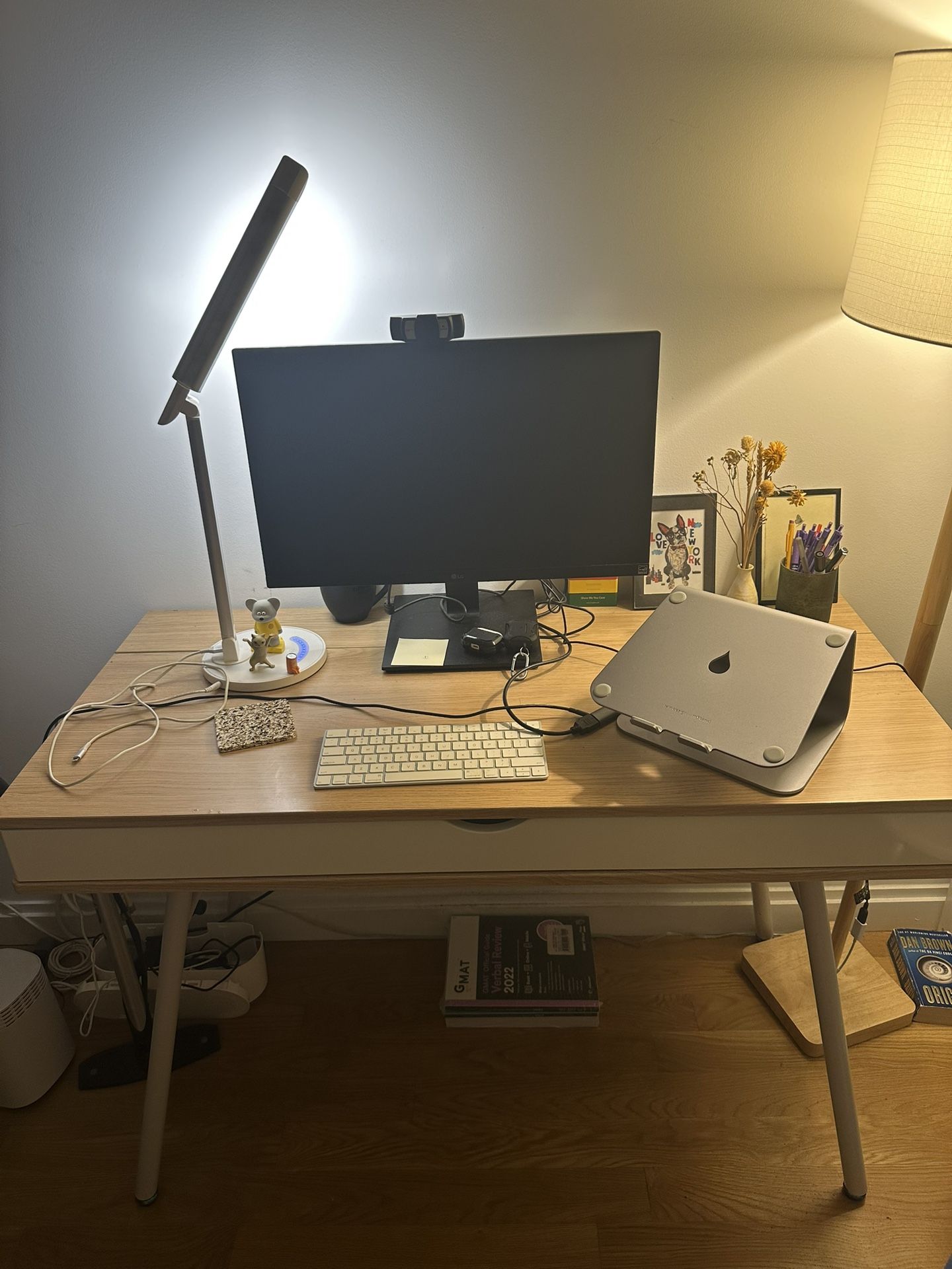 Techno Mobili Modern Multi Storage Computer Desk With Storage