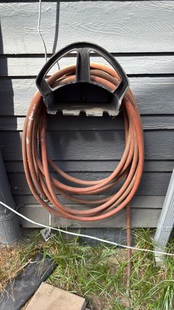 Garden Hose with Wall-Mount Hose Hanger