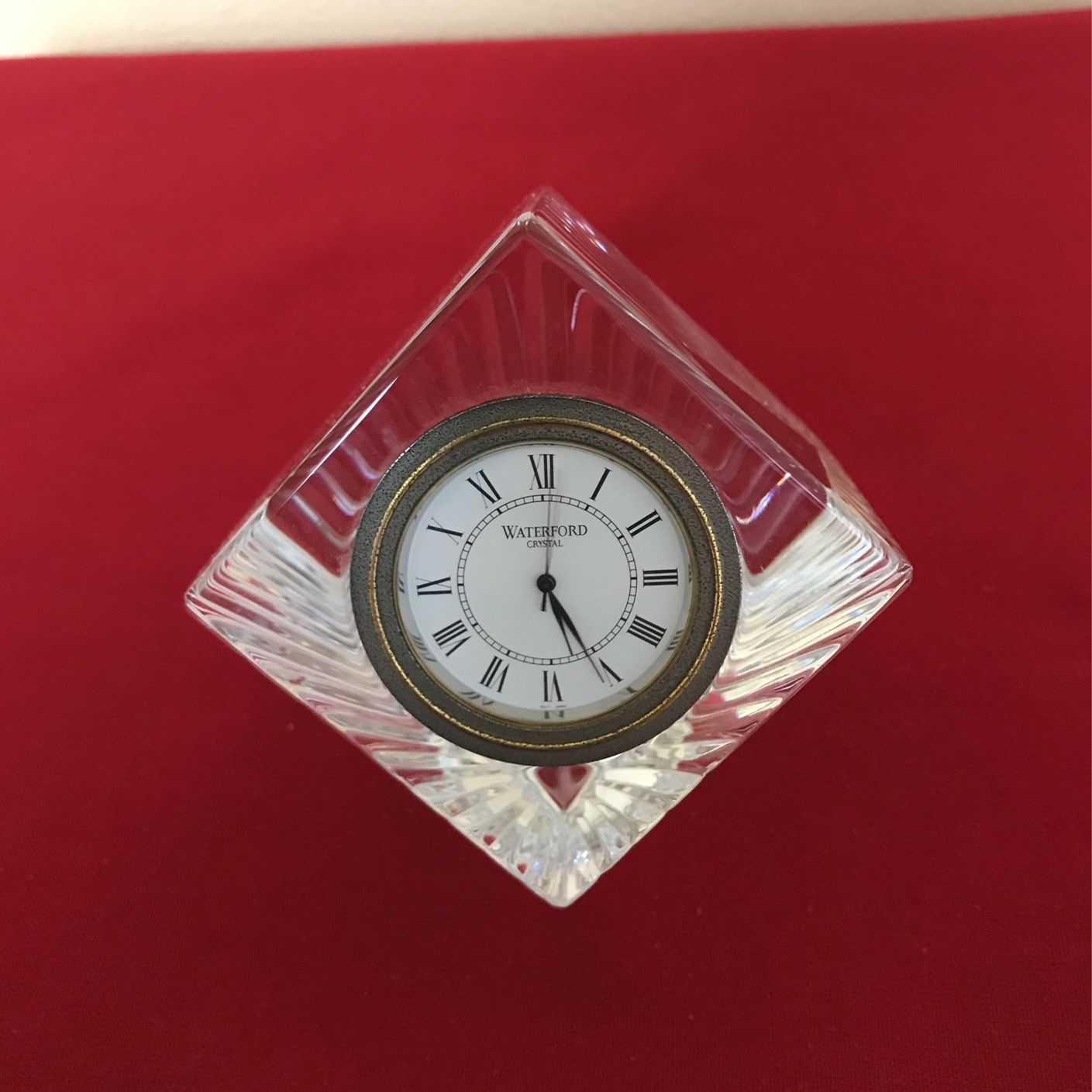 Waterford Crystal Clock