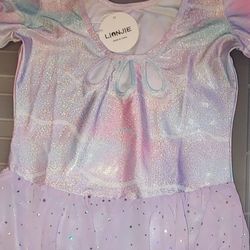  Girls Ballet Dance Dress Tutu Skirted Leotard Size 10/12