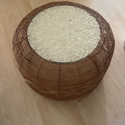 Wicker Accent/Coffee Table 