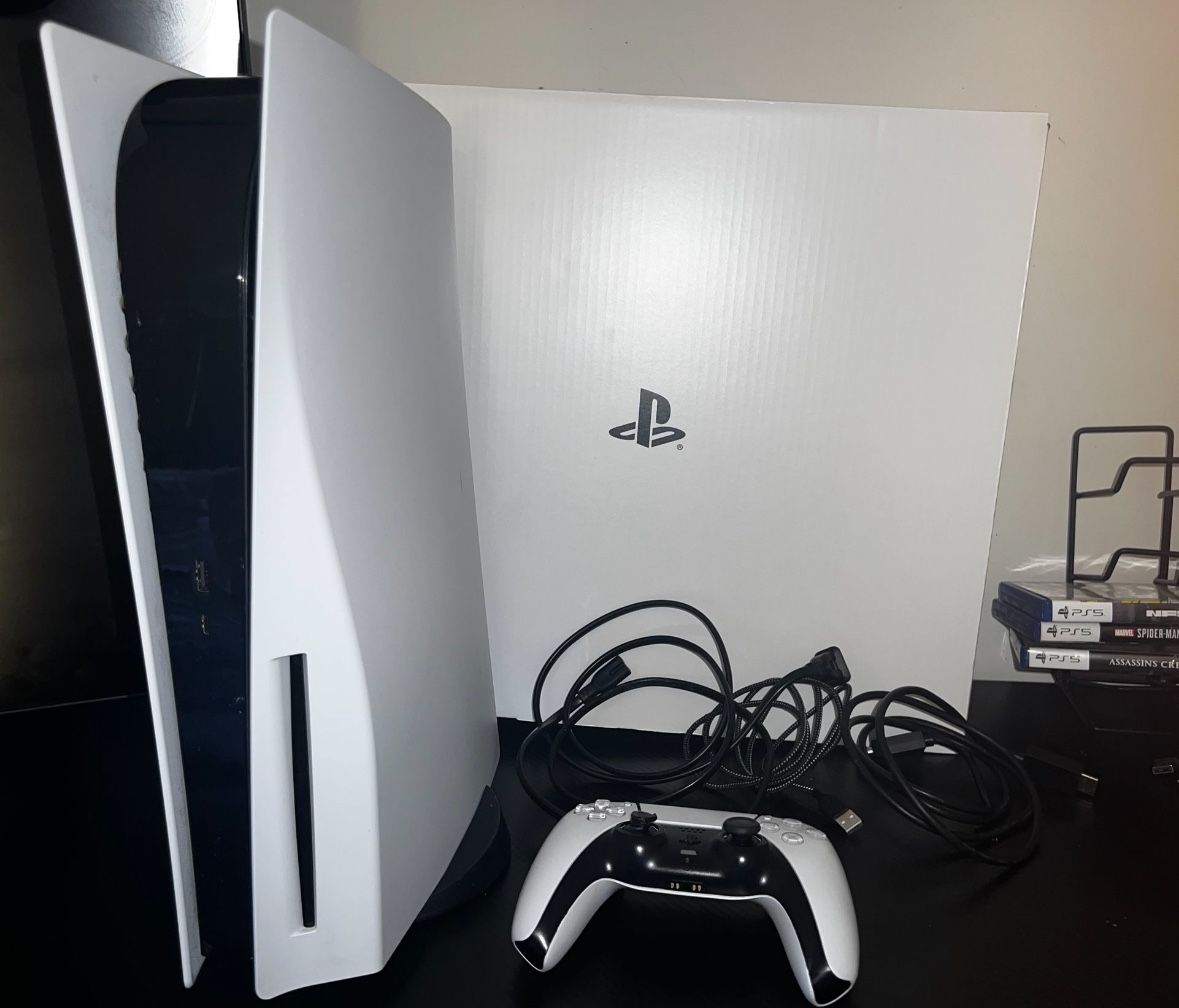 Brand New PS5 w/ Controller & Power Cord