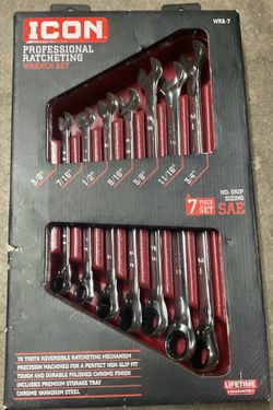 ICON RATCHETING WRENCH SET