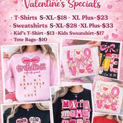 Custom Valentine’s Day Gifts/items