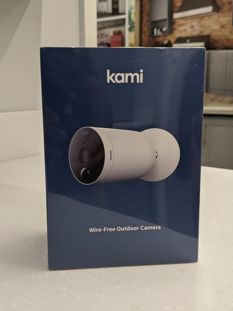 KAMI wire-free Outdoor Security Camera. Brand New. Sealed