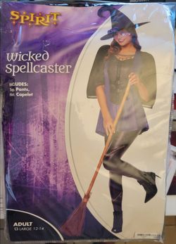 Spirit Wicked Spellcaster Witch Costume Adult Large