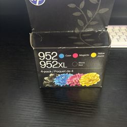 4 Original HP Ink Cartridges 