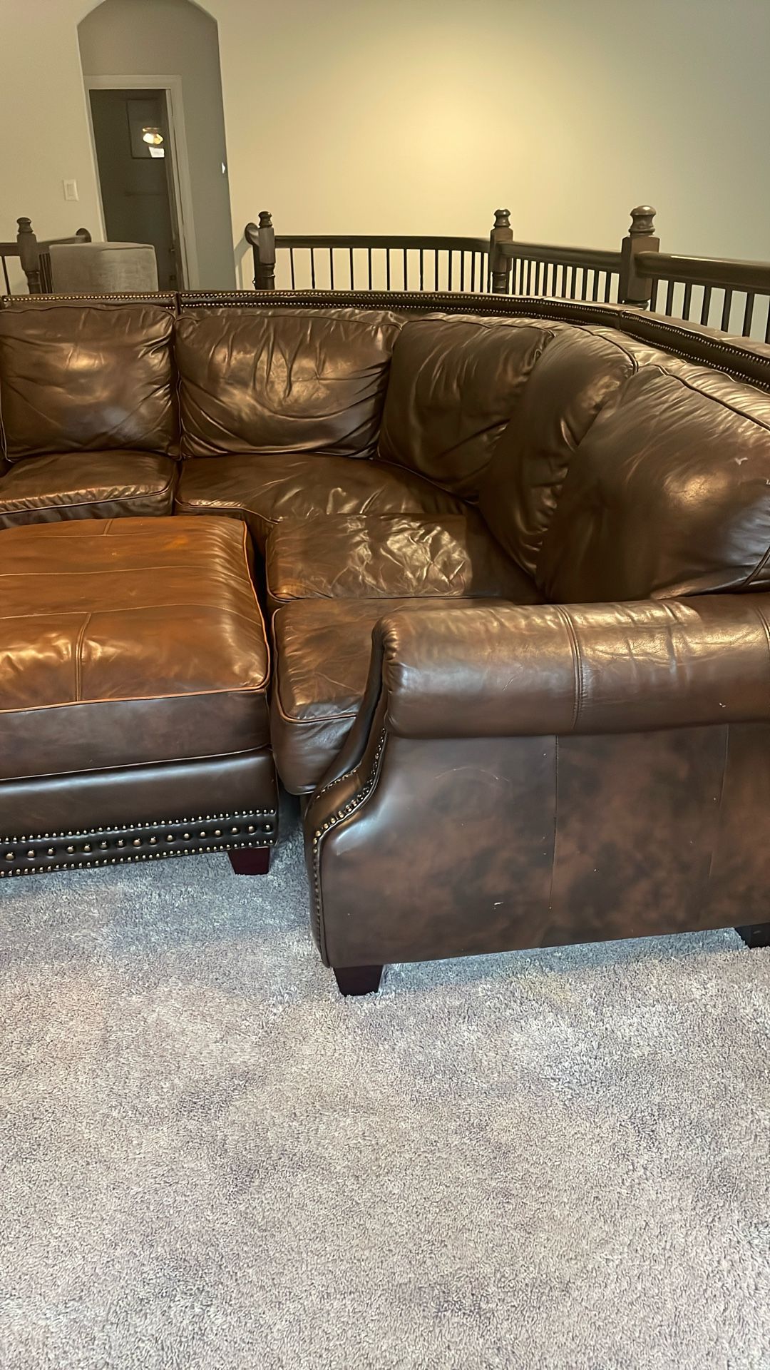 Leather Sectional Couch For Sale