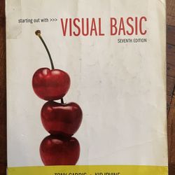 Starting Out With Visual Basic Seventh Edition