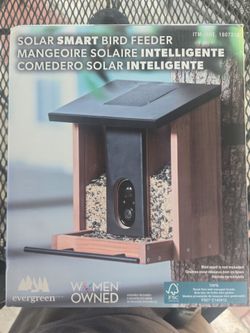 Bird feeder w camara