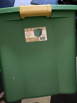 Sterilite Plastic Storage Container 22gal w/ Latch