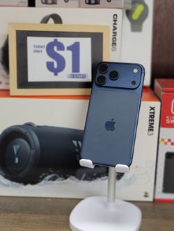 iPhone 17 Pro 6.3" (T-Mobile Locked) 512GB Deep Blue Premium Pre-owned