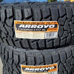 275 55 20 Arroyo tires 