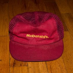 True Vintage 1980s McDonald’s Employee Trucker Hat