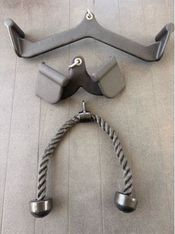 Lat machine attachments. New never used