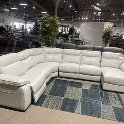 White Sectional 