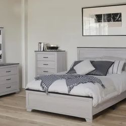 Brand New Dayton 4 Piece Queen King Bedroom Set Available Today 