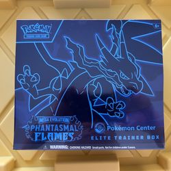 Pokemon Center Phantasmal Flames ETB *Small Tear*