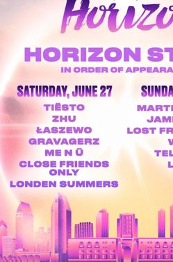 Into the horizon music festival