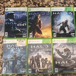 XBOX 360 Halo Games 