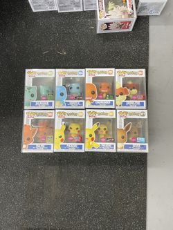 Pokemon Flocked Funkos