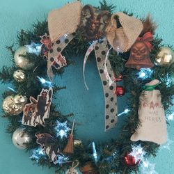 Krampus Wreath