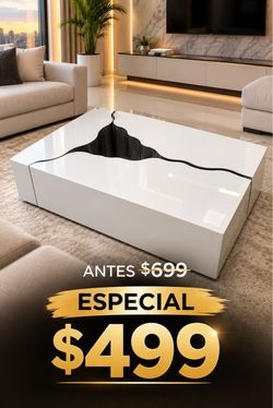 🚨Mesa de centro lujosa