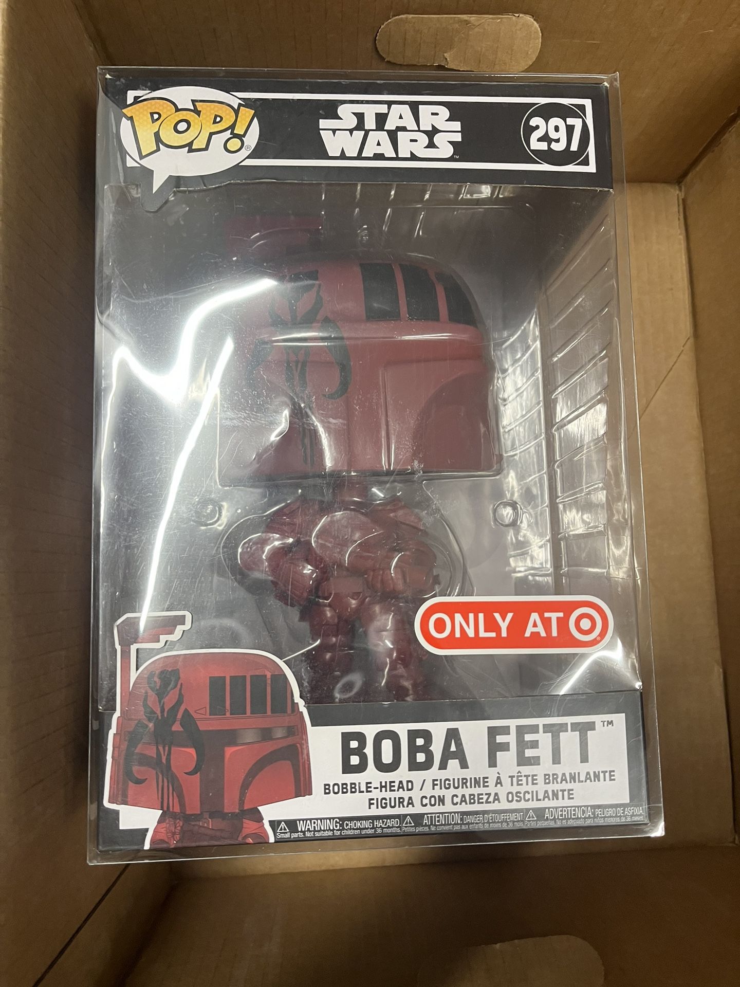 Boba Fett 297 Target Exclusive 10 Inch Funko Pop