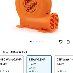 Bounce House Blower New 