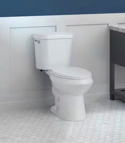 Glacier Bay Pro Series Elongated Toilet – (Tank Lid Missing)