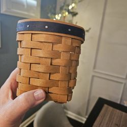 Longaberger Pen Pal Woven Basket