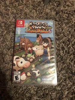 Harvet Moon Light Of Hope switch game