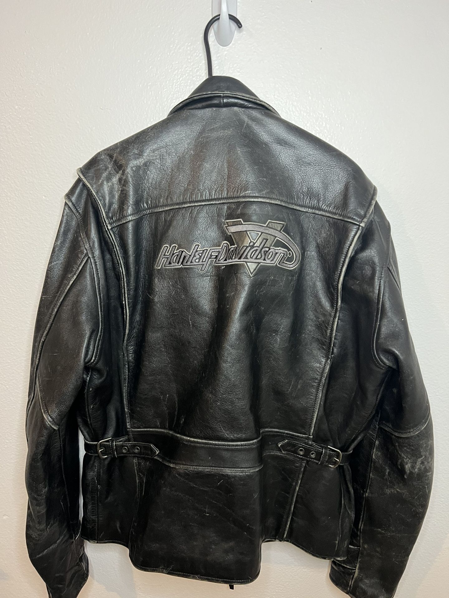 Vintage Harley Davidson Leather Jacket Medium